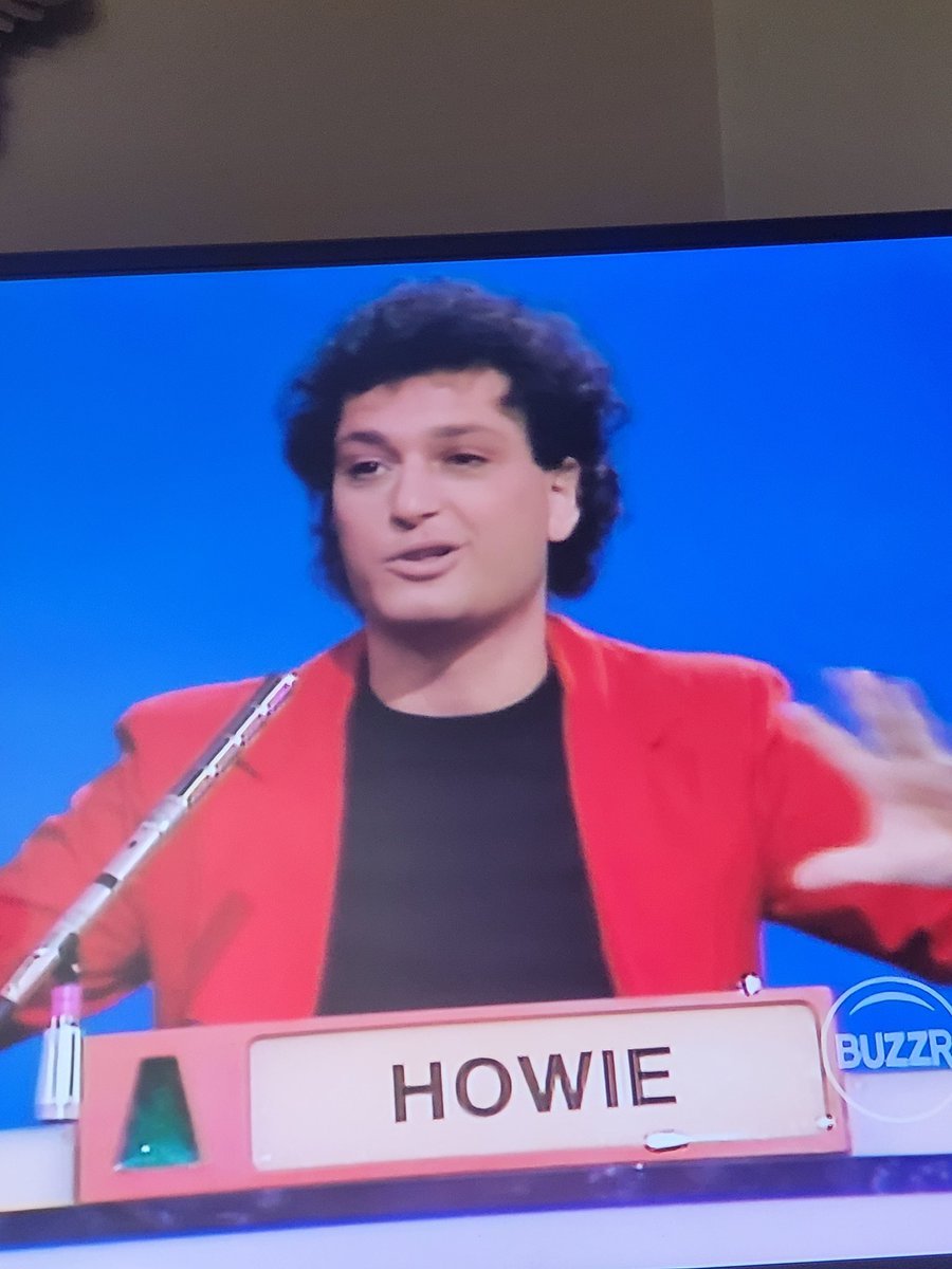 punitj's tweet photo. @howiemandel I just turned the TV on and saw this old show of yours, look at all that hair. https://t.co/2Ues7acNJu