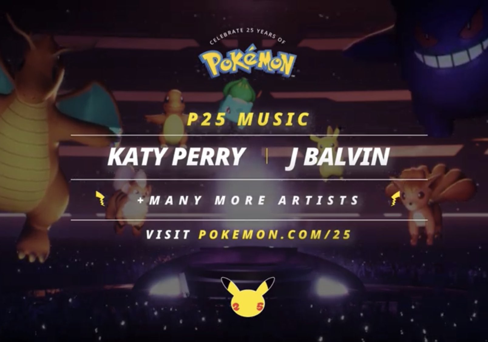 Aniversario 25 Pokémon