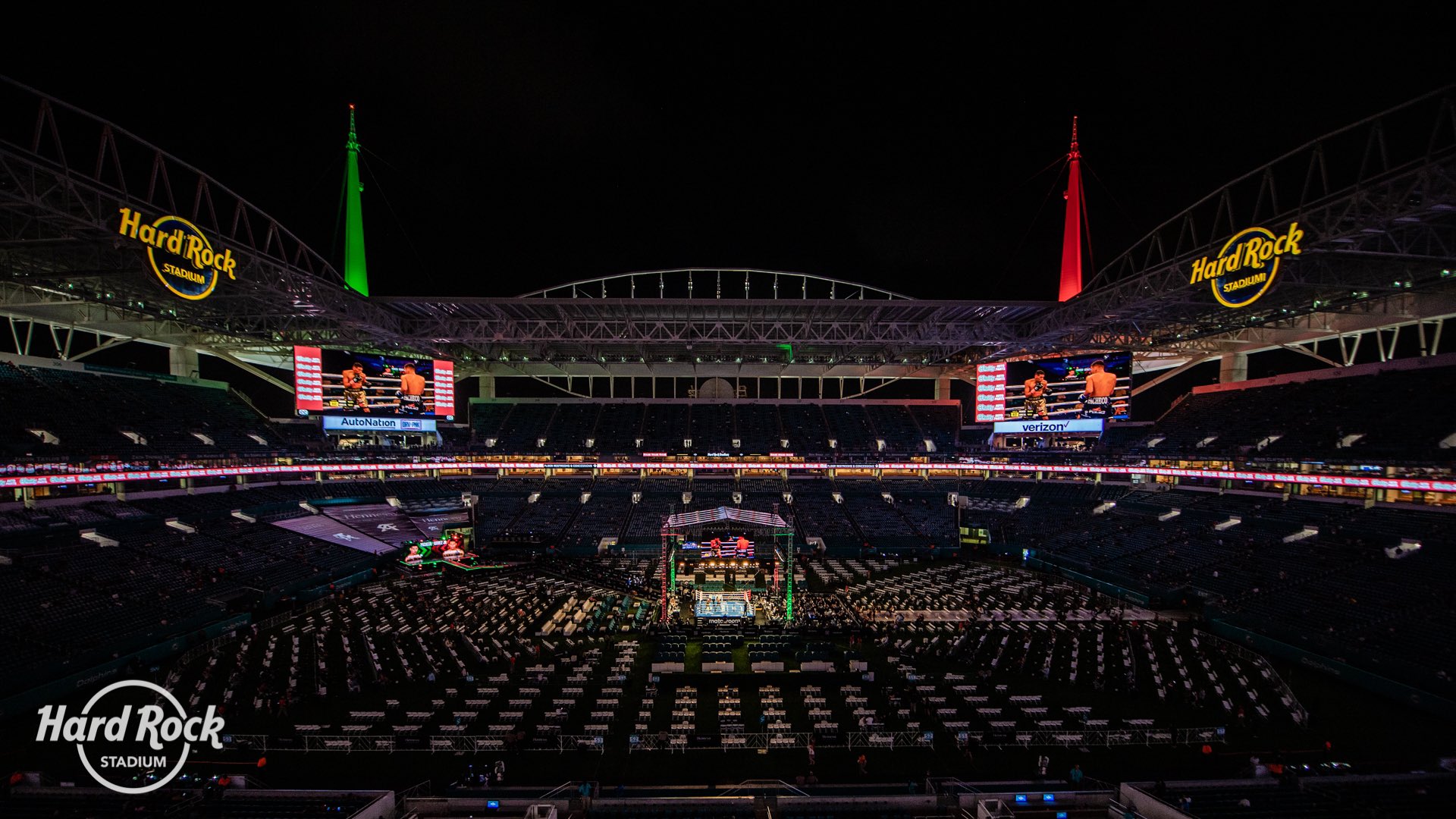 Hard Rock Stadium Boxing At Hardrockstadium Has A Nice Ring To It Hard Rock Stadium Boxing At Hardrockstadium Has A Nice Ring To It