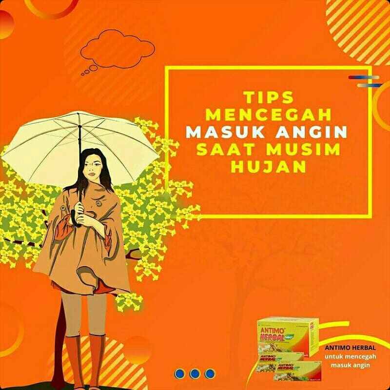 AntimoHerbal's tweet photo. Jangan tunggu sampai sakit baru lebih waspada terhadap penyakit yang rentan menyerang seperti masuk angin yang mudah terjadi saat musim hujan.

Ada beberapa hal yang bisa di lakukan untuk mencegah masuk angin saat musim hujan, berikut tips mencegah masuk angin saat musim hujan: https://t.co/Yi5Vs21QwF