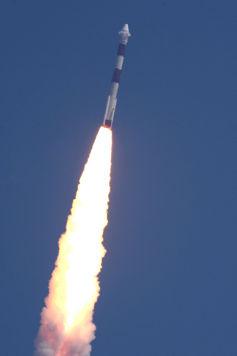 Stunning glimpses of today's lift-off

#PSLVC51 #Amazonia1 #NSIL #INSPACe