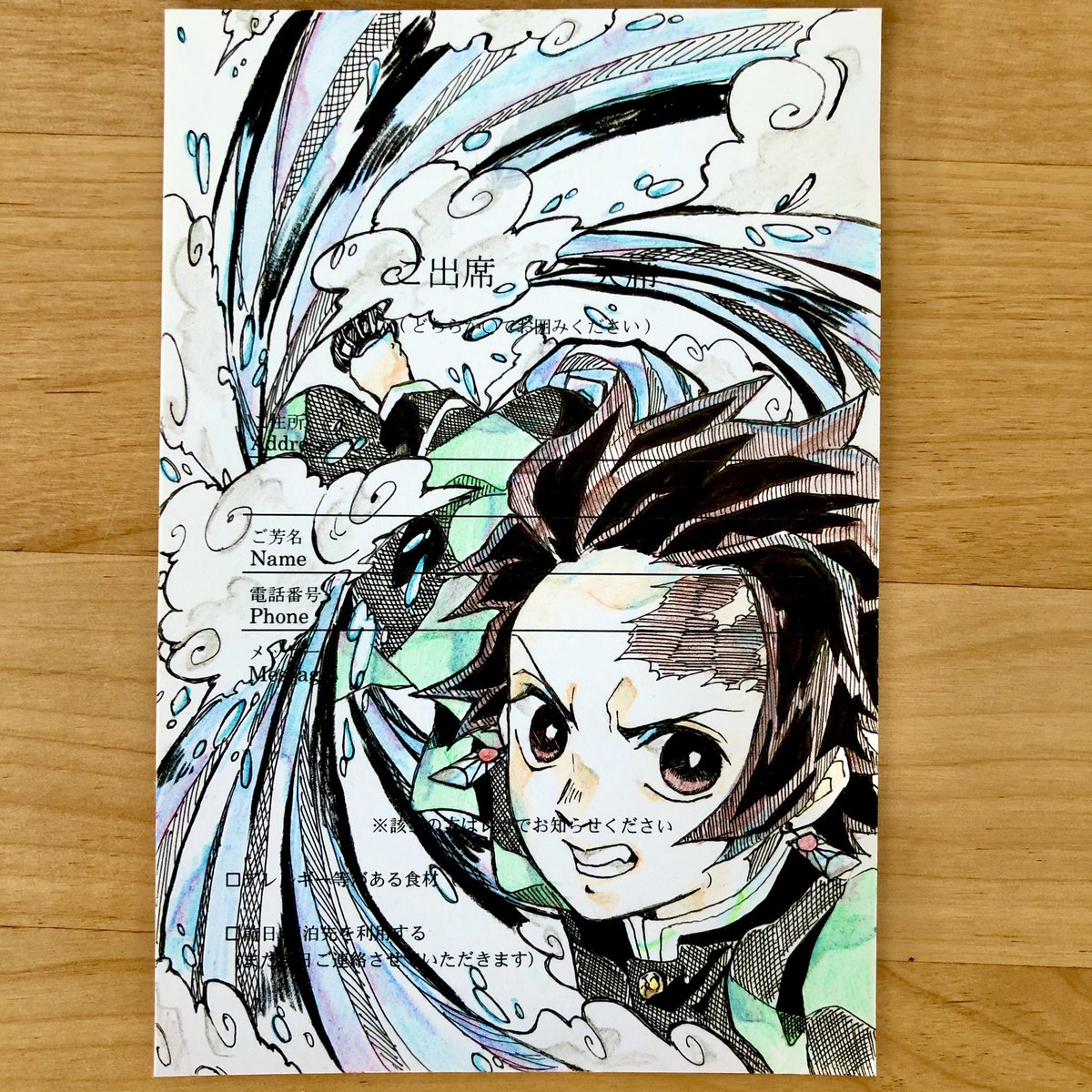 数億年ぶりに絵を描いた気分だ
それも模写(若干のオリジナル化)
100均の色鉛筆かてえ 