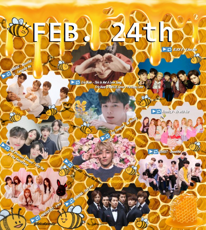 SelcaKalendar's tweet photo. Selca list of groups/artists that began on the 24th @ 12am. ๐
#NamNationSelcaDay #HarlingSelcaDay #WELOSelcaDay #FloverSelcaDay #LUVITSelcaDay #24USelcaDay #BBCSelcaDay #DONGARISelcaDay #WONNIESelcaDay #SHCJSelcaDay / #ShinhwaChangjoSelcaDay #KPOP https://t.co/JCciVo0Kqb