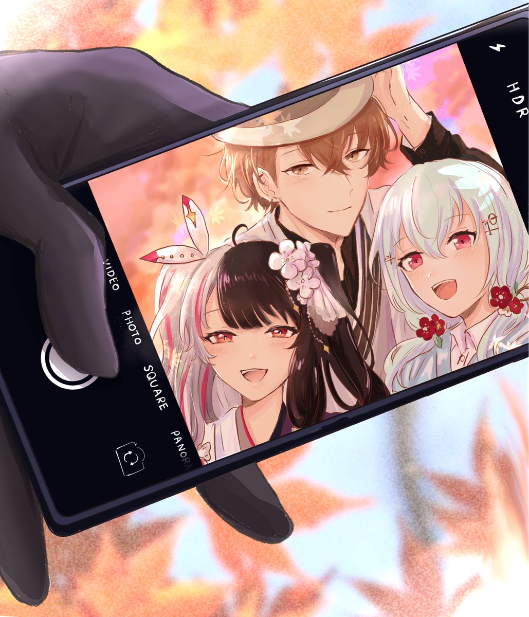 「過去イラスト失礼致します…!?‍♂️
#SMC組動画イラスト 」|こむのイラスト