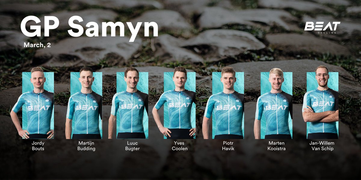 🔥 Deze mannen staan dinsdag aan de start voor onze sezioensopening in #LeSamyn!

Let's go, boys!
