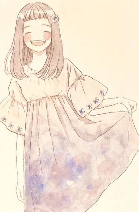 #今月描いた絵を晒そう 

2月早いですね〜☺︎ 