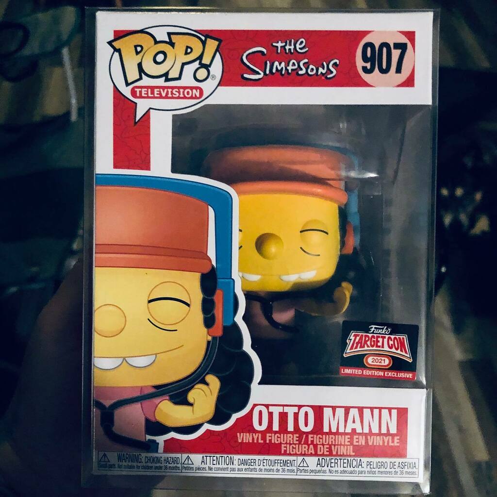 KeaganGrimm's tweet photo. “I stand on my record. Fifteen crashes and not a single fatality.” #simpsonsfunko #ottomann #funkopop #thesimpsons #targetcon https://t.co/hVh27QcFLw https://t.co/XoIO0kCiUH