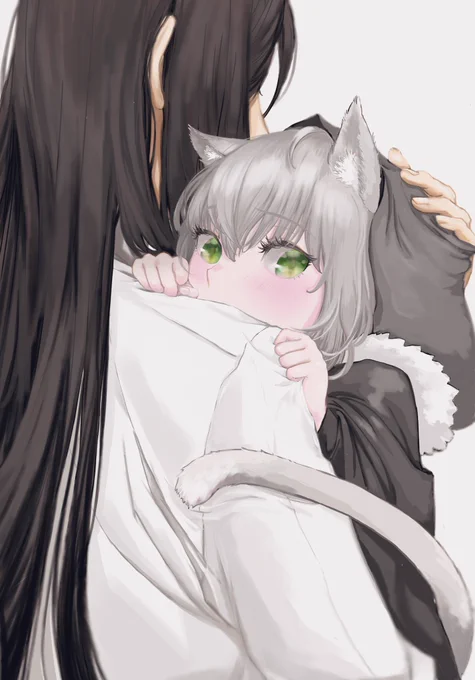 ねこの日いつだっけ?と思うくらい大遅刻の🐱グレイちゃんと師匠 