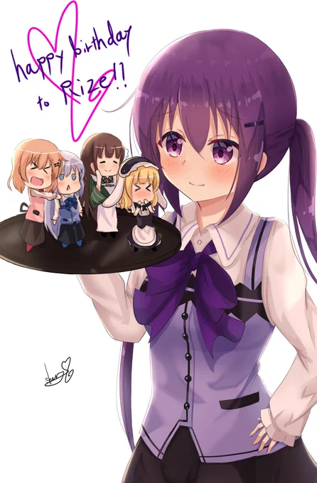 #今月描いた絵を晒そう
今月はリゼちゃん尽くしでした! 