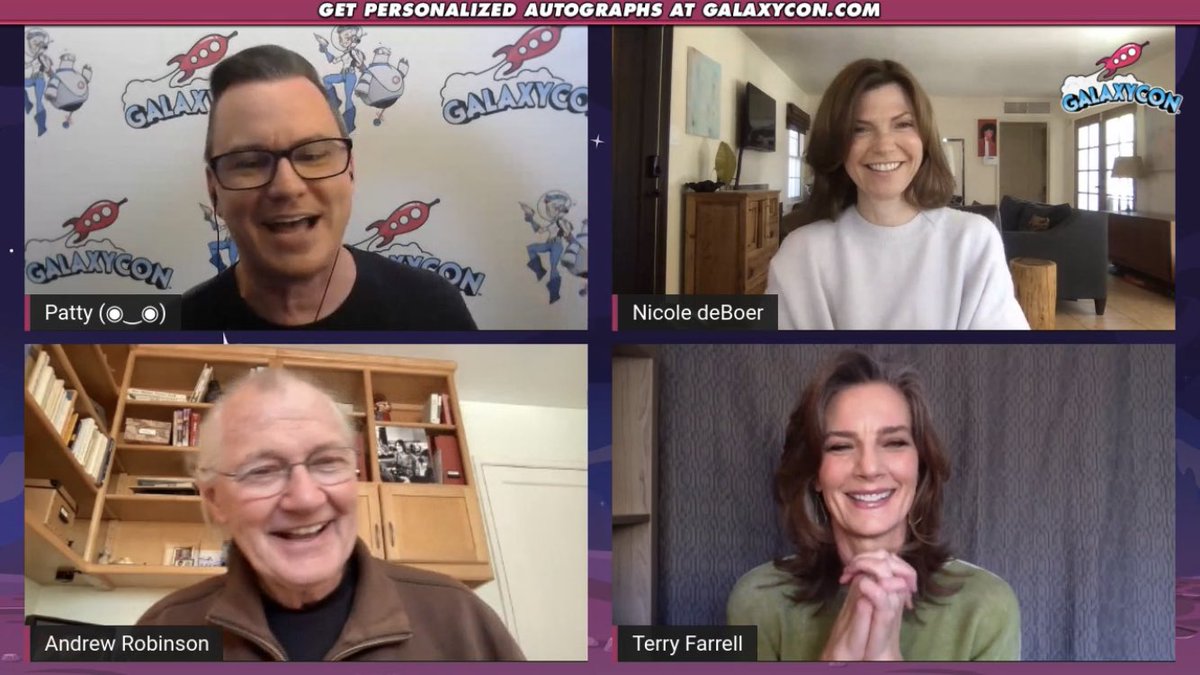 STCChristopher's tweet photo. This #DS9 was so good. We don’t often see the Dax’s @4TerryFarrell &amp; @Nikki_deboer interact together so it was great hearing their insights. There were so many laughs at this panel. Thanks @galaxyconlive &amp; @PttyHwkns for making this happen. @1TrekFan @WatchTNGwithMe @starfleetboy https://t.co/Ykg8gJpIEF