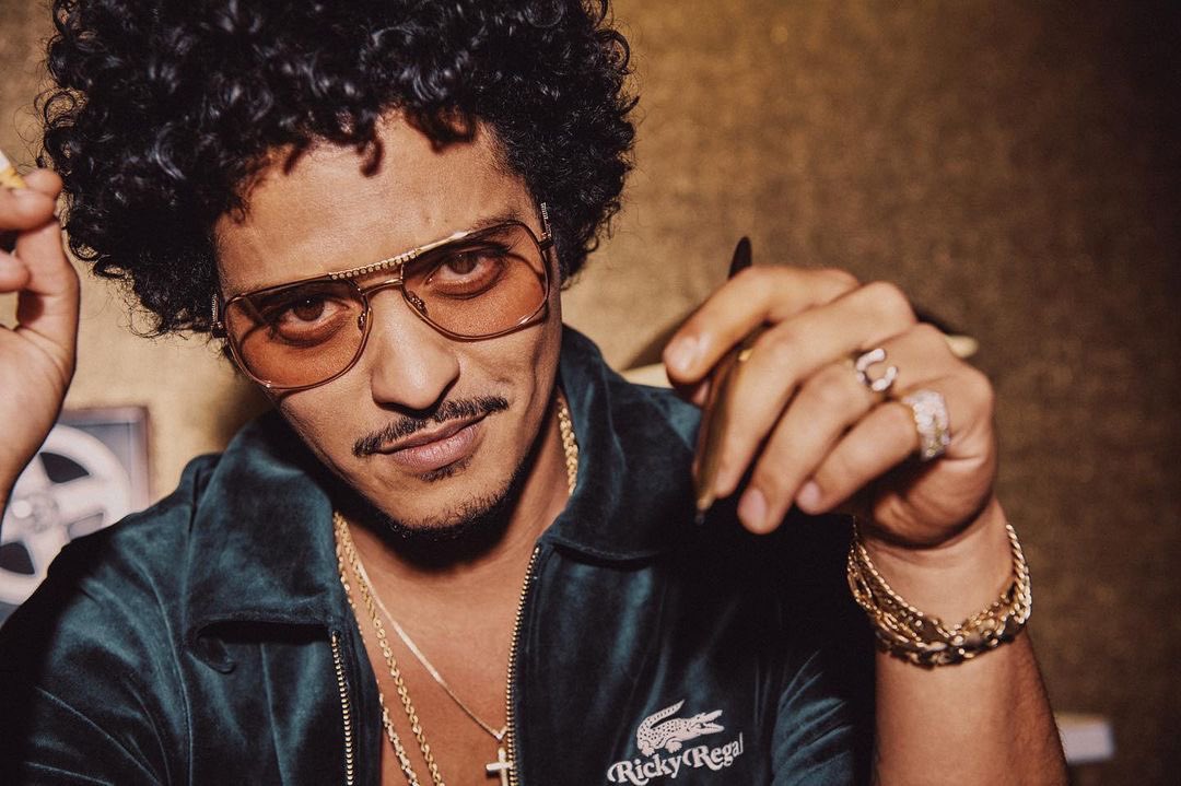 Pop Crave on X: “Bruno Mars looks handsome for #LacosteXRickyRegal