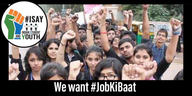 No #MannKiBaat only #JobKiBaat #JobKiBaat #JobKiBaat #JobKiBaat