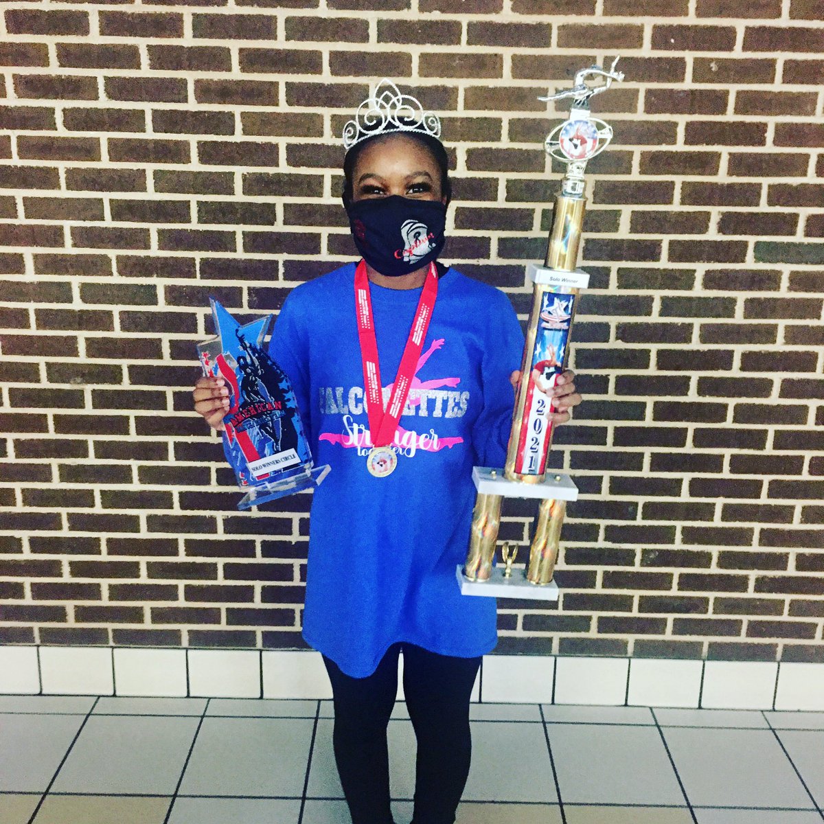 Congratulations to Falconettes Captain Kasey Jackson who won her solo division and Winners Circle highest scoring solo!!