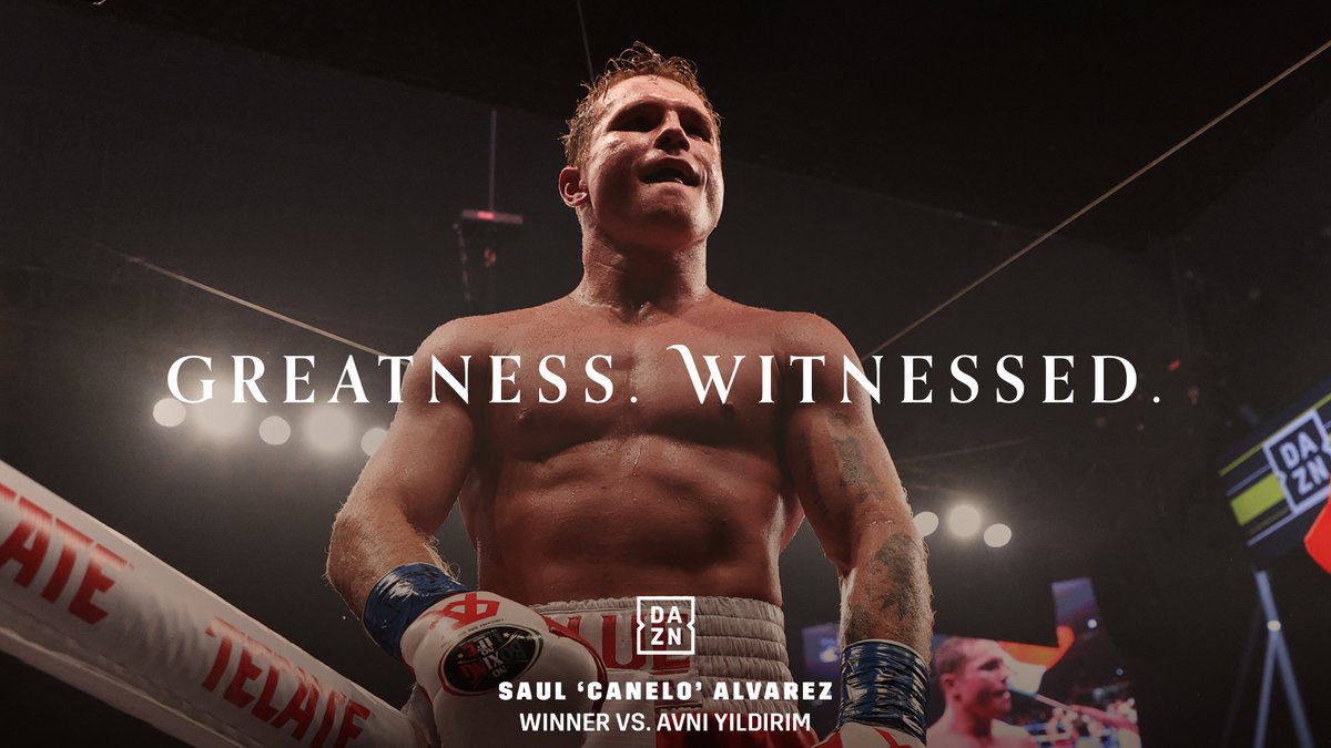 DAZNBoxing's tweet photo. 𝗚𝗥𝗘𝗔𝗧𝗡𝗘𝗦𝗦. 𝗪𝗜𝗧𝗡𝗘𝗦𝗦𝗘𝗗. https://t.co/8WEeq023II