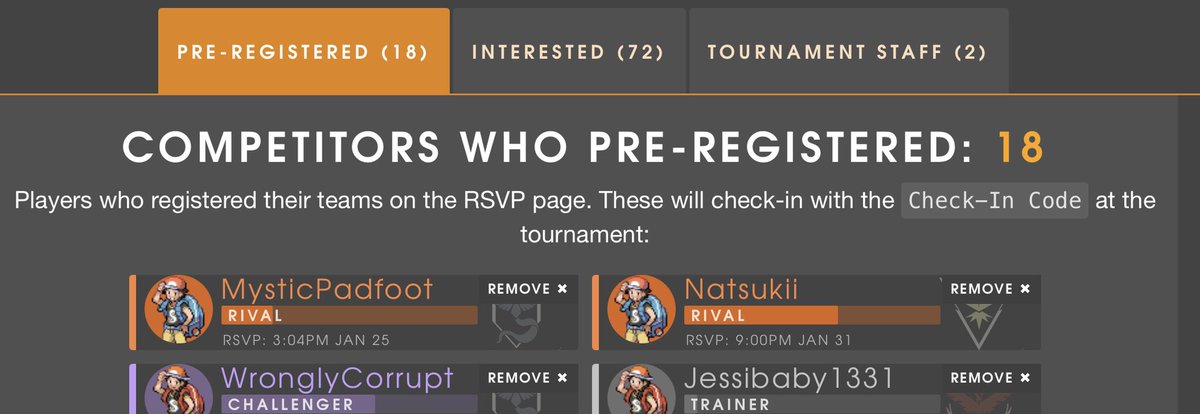 IllinoisPvp's tweet photo. Over 90 #battlers have put interest in the #labyrinthcup tournament that happens less than 24 hours from now.   https://t.co/XMZSUNd4iZ #GirlsThatPvP #GOBattle #PokemonGo https://t.co/Dc1tKZ748J