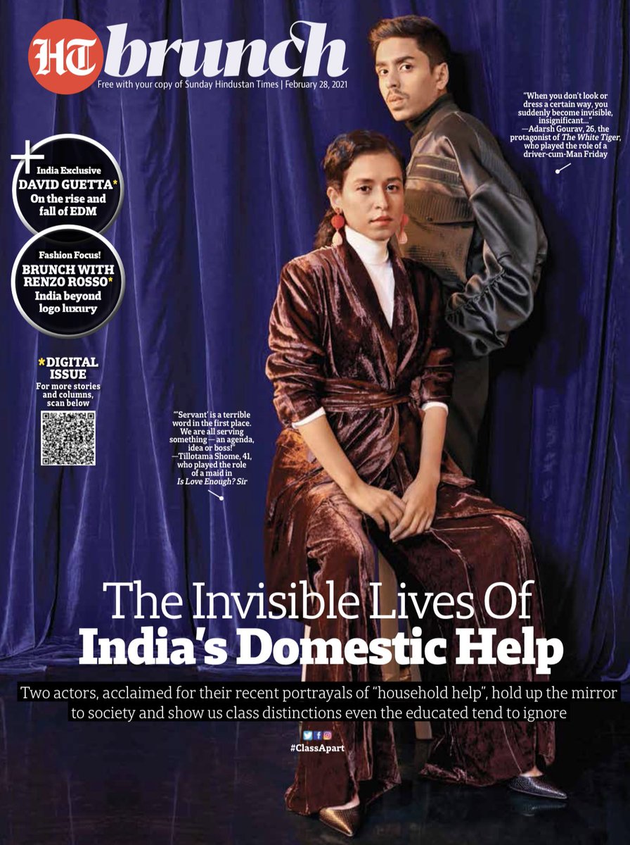 Hey Netflix: <a href="/HTBrunch/">HT Brunch</a> has an answer to the fabulous lives you guys keep talking about… Releasing tomorrow!
🌟ing: Breakthrough actors <a href="/TillotamaShome/">Tillotama Shome</a> and #AdarshGourav