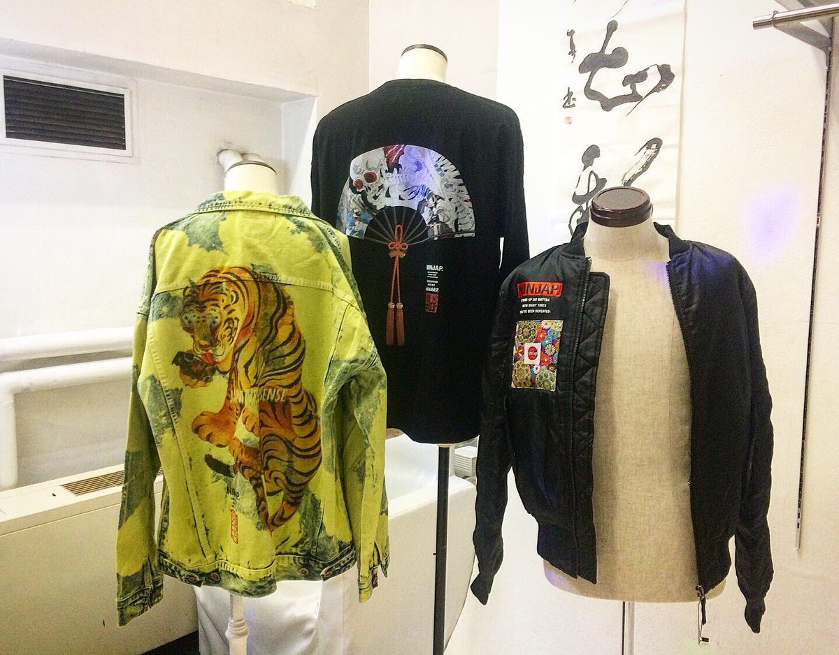 BustaBuddy's tweet photo. MARTON お疲れー🔥
#ninjap #fashion #brand #wear #展示会 https://t.co/luzQFpnoMU