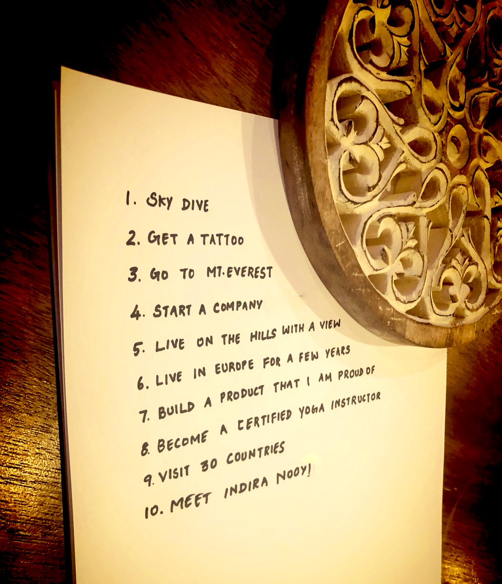 My bucket list from over a decade ago! I guess checking 7 out of 10 off the list ain’t that bad after all! Time for a new list! #BucketList