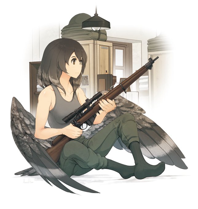 狙撃銃のtwitterイラスト検索結果 古い順