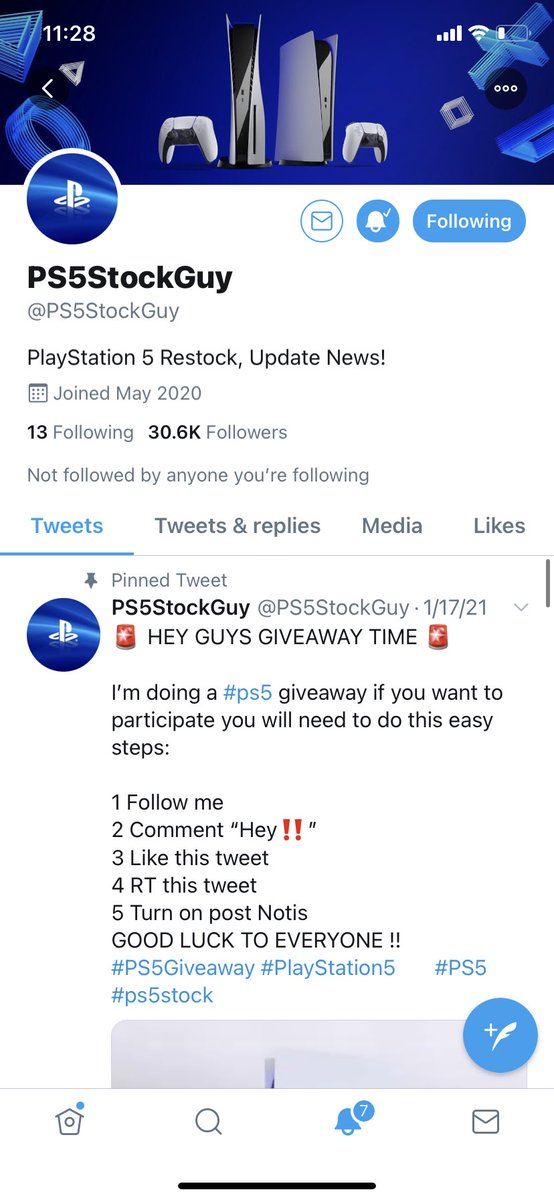 RandyLooper4's tweet photo. @PS5StockGuy I been following for a minute bröther please https://t.co/A2OSIRTSP2