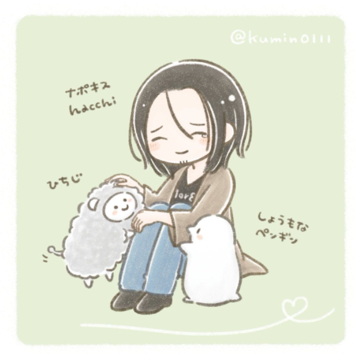 くみん 第2回 ナポリの男たちch キャラクター人気投票 しょうもなペンギン ナポキスhacchi ひちじ を選びました