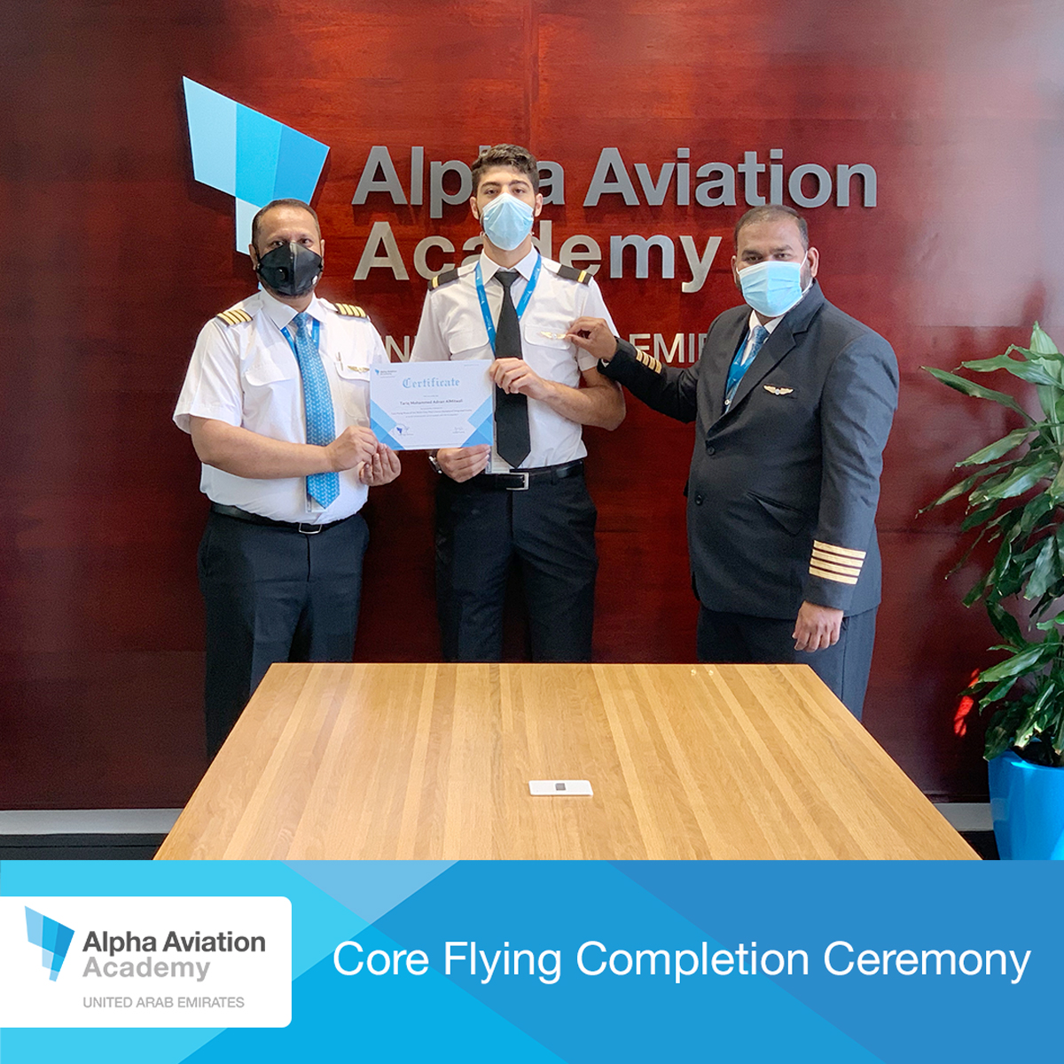 AirArabiAcademy's tweet photo. Congratulations to our cadets on completing their Core Flying Phase of the Multi-Crew Pilot License Programme ✈️
#aviation #flying #pilot #PilotTraining #AviationTraining #AlphaAviation #AlphaAviationAcademy #AlphaAviationAcademyUAE #MPL #coreflying #AlphaAviationAcademy #UAE https://t.co/zJP1Uhs5x8