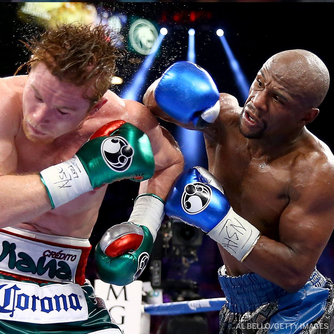 If this fight happened now, who’d win? 

<a href="/Canelo/">Canelo Alvarez</a> vs <a href="/FloydMayweather/">Floyd Mayweather</a>