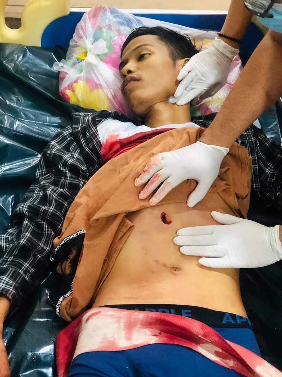 HuangBaiHu1's tweet photo. #How_Many_Dead_Bodies_UN_Need_To_Take_Action
#WhatsHappeninglnMyanmar 
#Reject_the_Military 
#SaveMyammar https://t.co/yUPAKRssAn