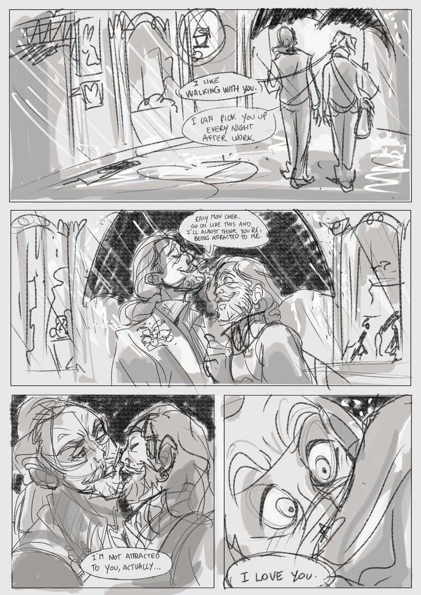 clara_battiston's tweet photo. Today I'd the pleasure to chat abt #omundson ships and I thought once again abt my stories. One of them is abt Spencer (#carterandjune) and Richard (#galavant). I've an AU for every Tim-O chara but these two are special. Here's a messy page that I hope you'll find interesting❤️ https://t.co/CQiAkhlYgZ