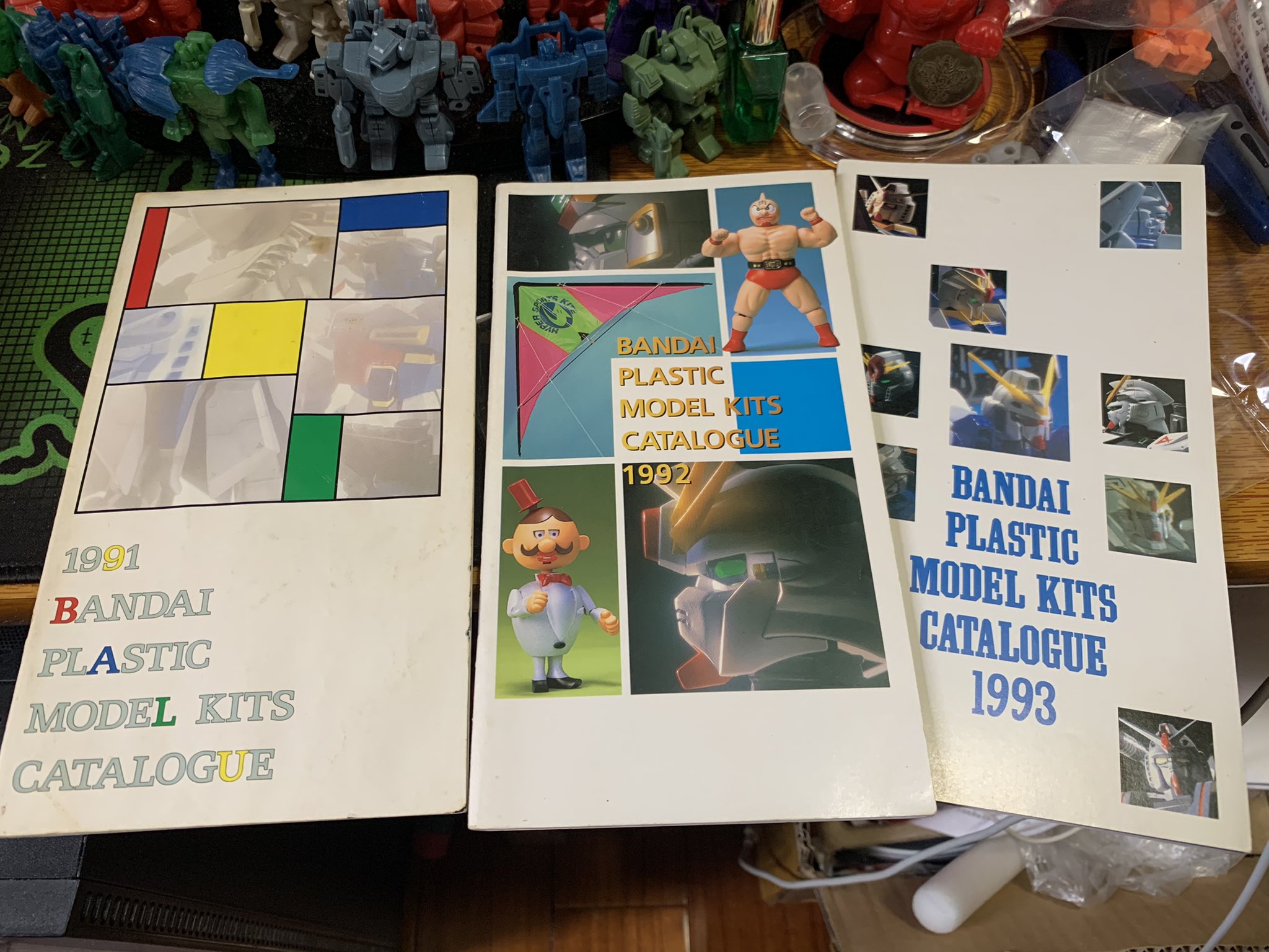 BANDAI プラスチックモデルキットカタログ 1992 BANDAI