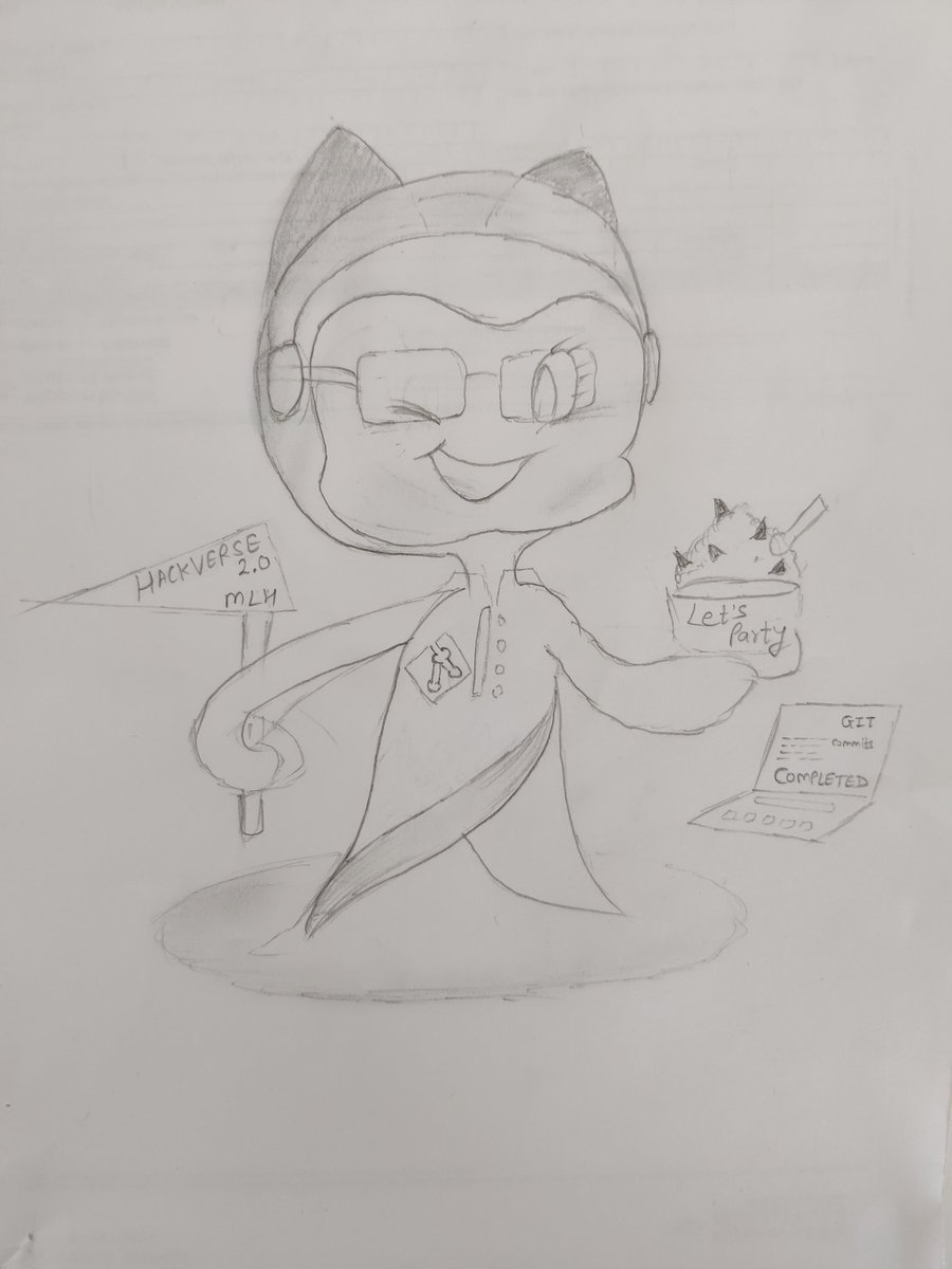 nisarg1499's tweet photo. Here's how my octocat is partying after submitting the project! ๐จ๐
@GitHubEducation @MLHacks
#MyOctocat #Hackverse2.0 https://t.co/sJ5qL2nAKu