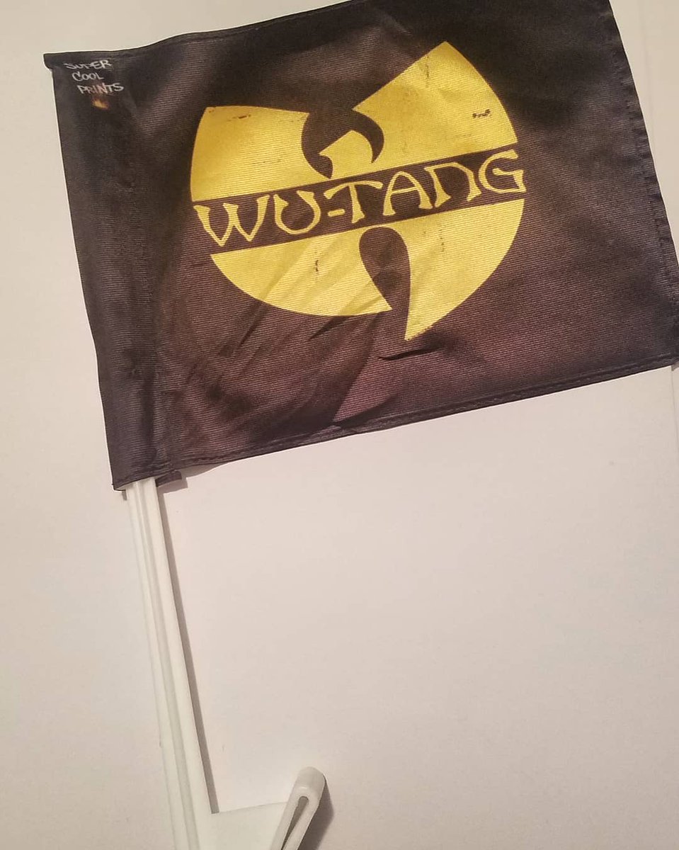 PrintsCool's tweet photo. Wu Tang Custom Car Flag!
.
#wutang #hiphophead #carfashion 
#hiphop #carflag https://t.co/l4oyxeNVnW