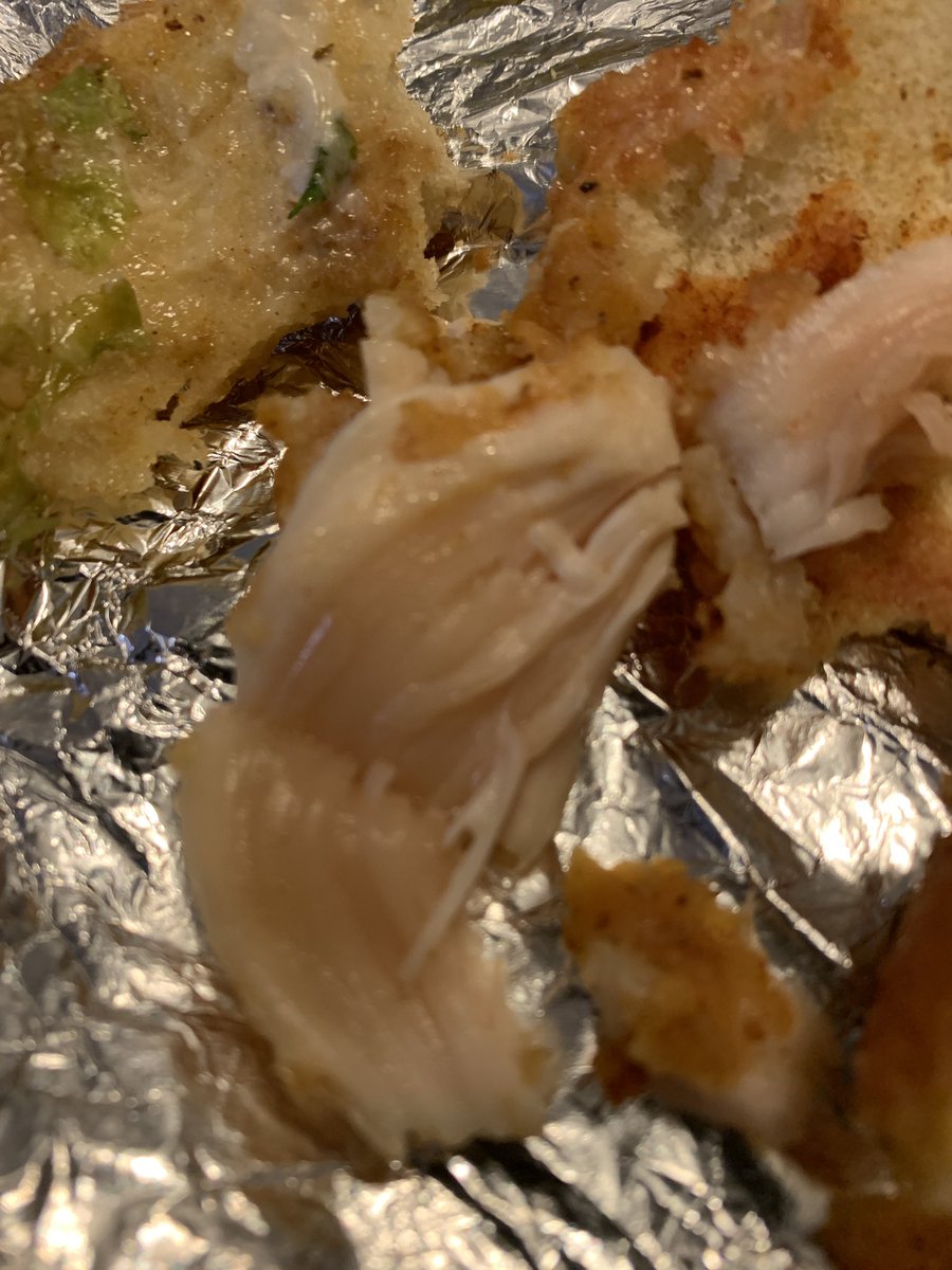 thebrackdaddy's tweet photo. That awful gut wrenching feeling after eating some raw chicken! Complements of @MrBeastBurger https://t.co/AI0raPvfIg