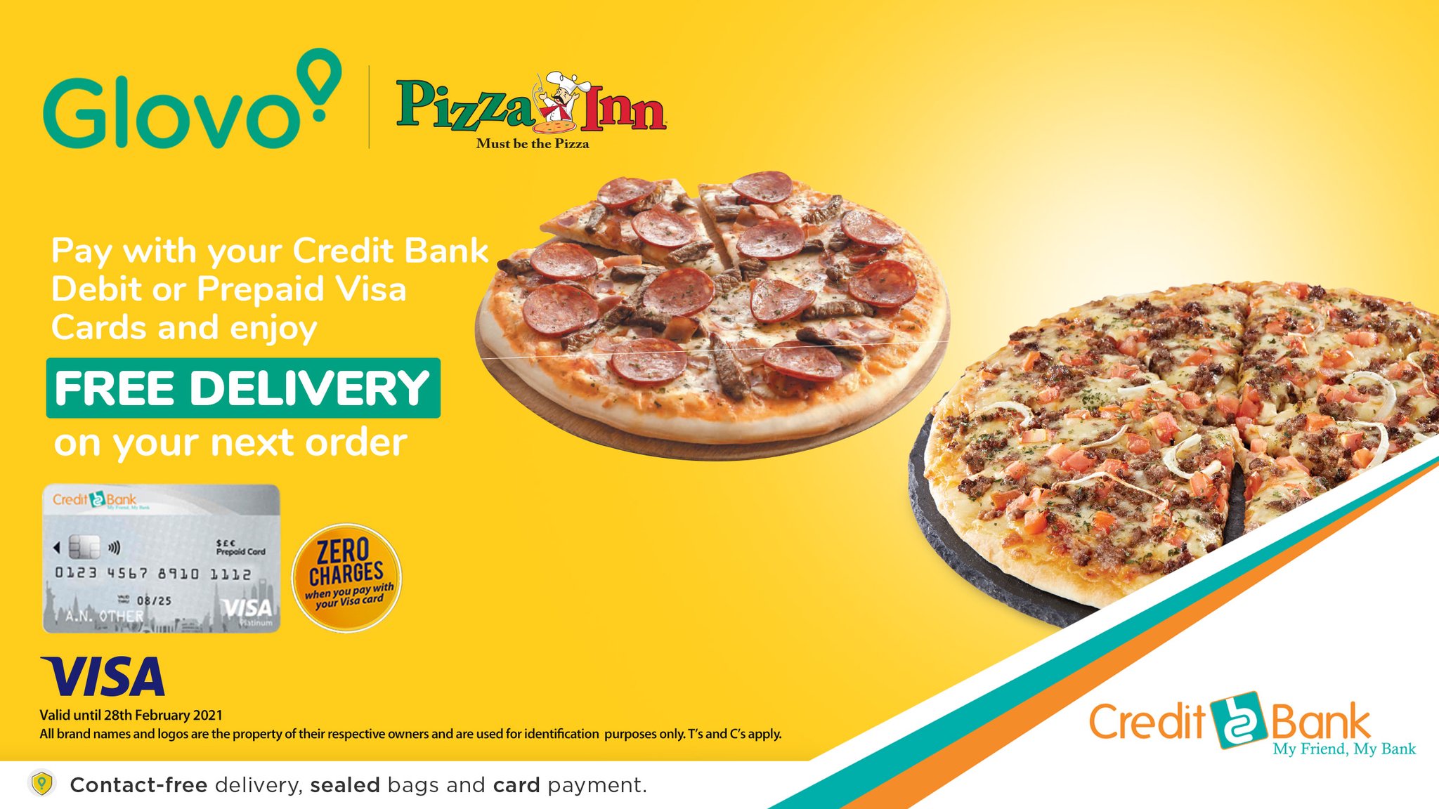 Credit Bank PLC on Twitter "Craving Pizza? You can now order your