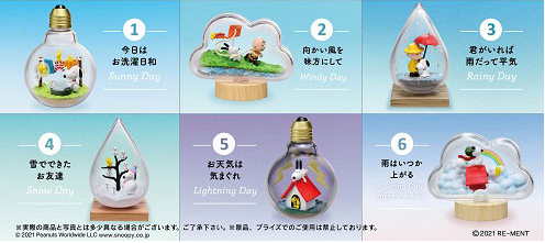 ট ইট র あみあみ秋葉原店 秋葉原ラジオ会館店 リーメント様の ピーナッツ Snoopy Weather Terrarium が入荷しました ピーナッツ Snoopy スヌーピー