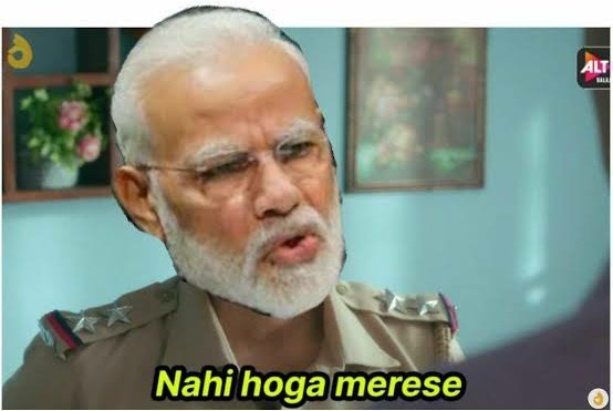 KAVINDRASHARM20's tweet photo. Narendra Modiji can't talk about #JobKiBaat &amp; #KisanKiBaat https://t.co/cwefXFvJjr