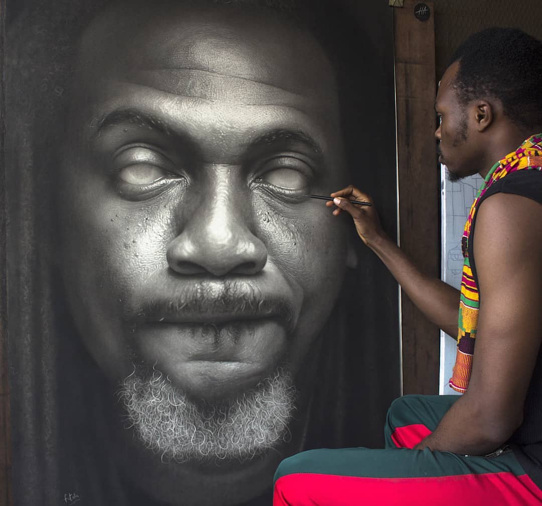 fatolart's tweet photo. Hello #drawingwhileblack I am a pencil artist from Nigeria. https://t.co/PGiEx3eOAA