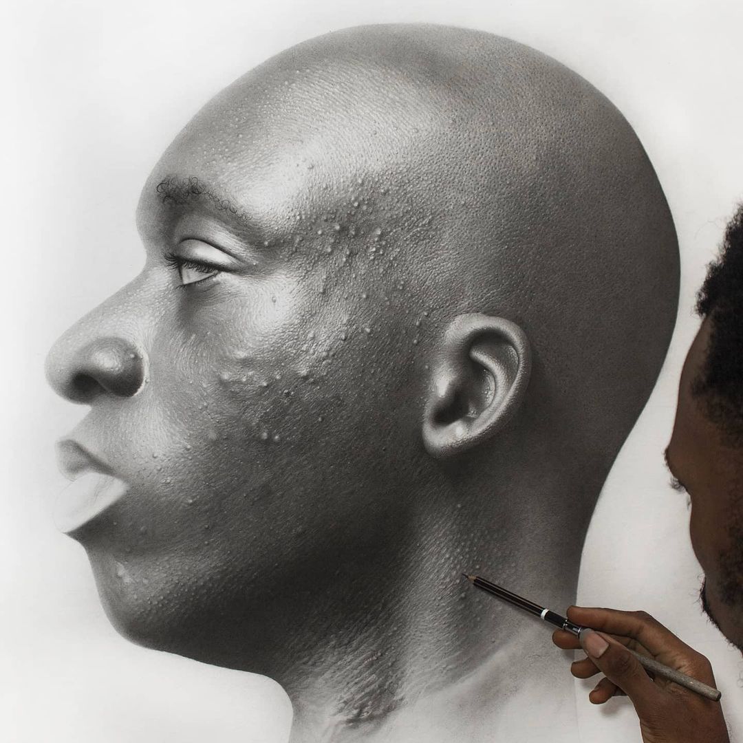 fatolart's tweet photo. Hello #drawingwhileblack I am a pencil artist from Nigeria. https://t.co/PGiEx3eOAA