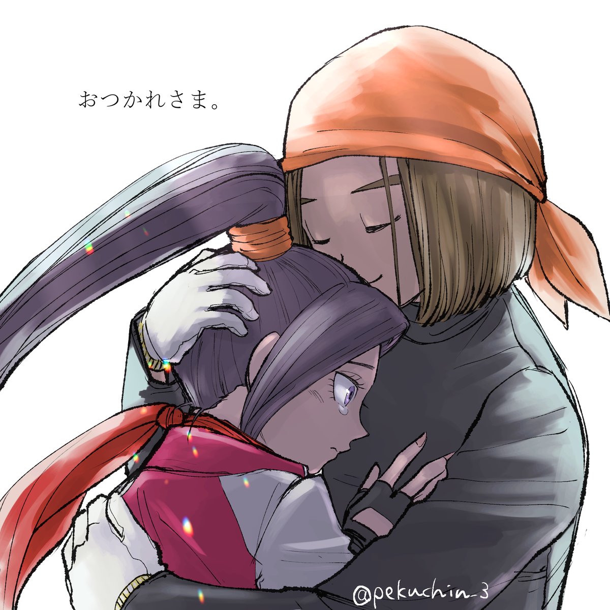#今月描いた絵を晒そう 
せっかく丁度4枚だったので、主マルの絵も! 