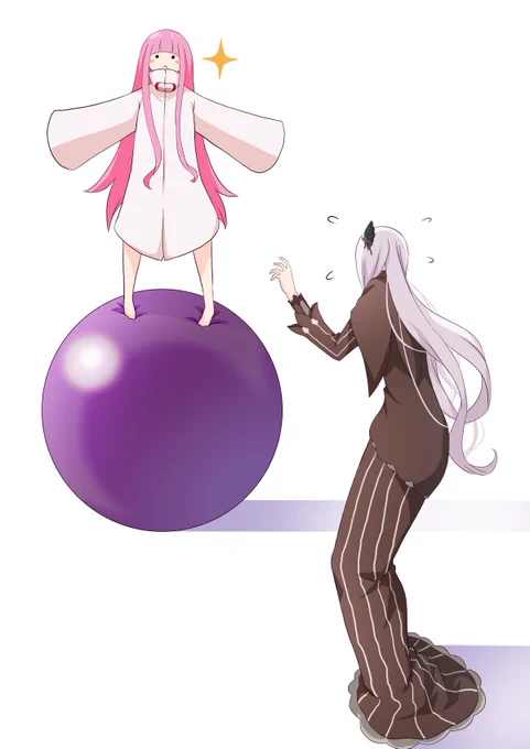 #リゼロ

バランスボールで遊ぶクローン達。 