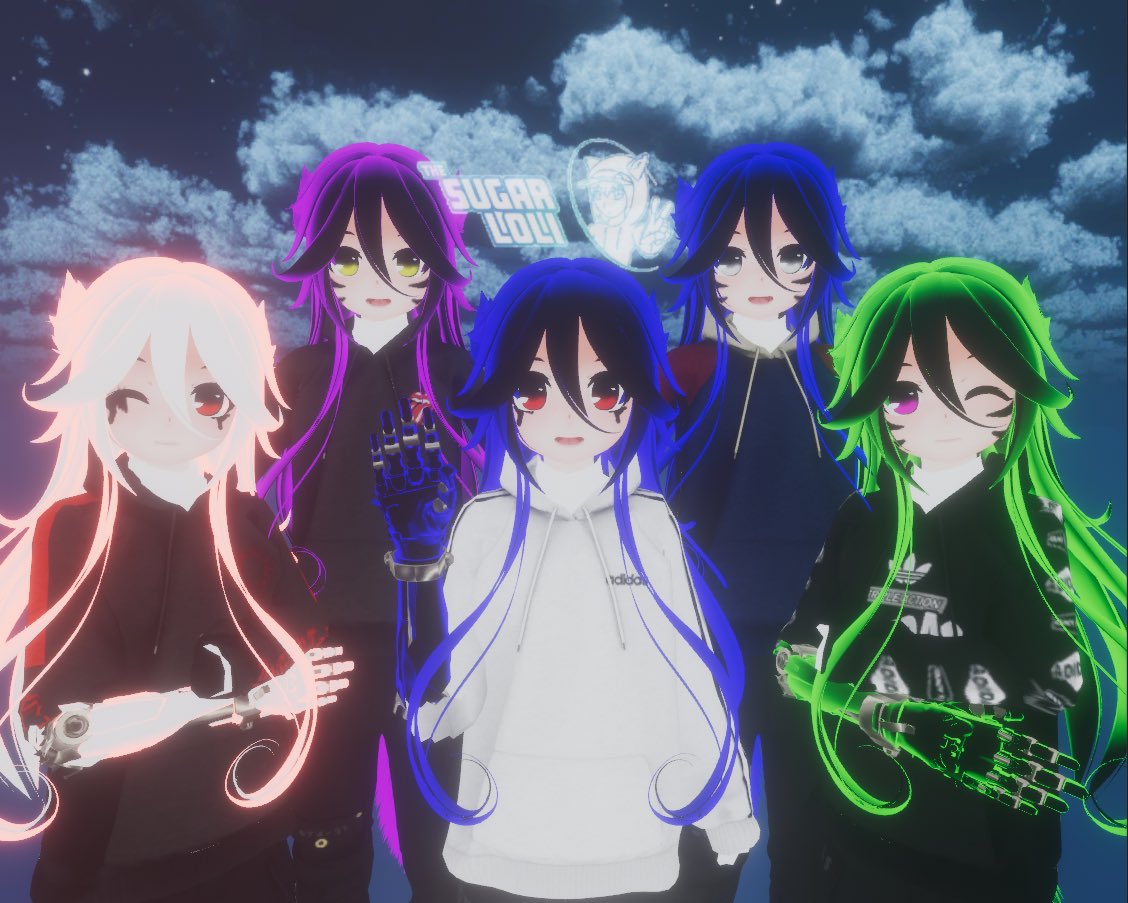 KaneKosmosVT's tweet photo. Newest models!!!! (Two are not on gumroad due to issues
#vrchat #vrchatavatar #vrchatavatars #vrchatavatarworld #vrchateboy #vrchategirl #vrchatvr #vrchatworld #vrchatworlds https://t.co/h9A8eqegqn
