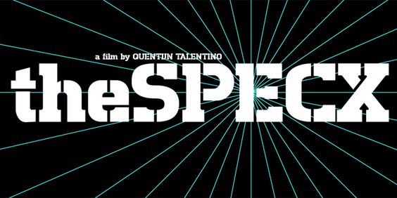 andre_toet's tweet image. .@DesignMuseum #Fontsunday #cinema @typechap FakeFilmTitle #SPECX by #AndréToet ForSale @MyFonts