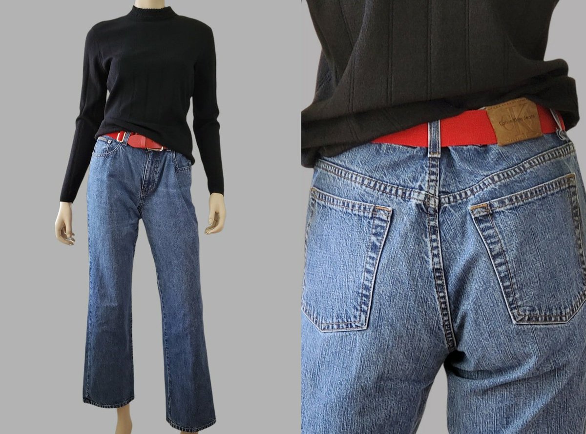 Authentic #90s #calvinklein #jeans <a href="/LeBlueBlue/">LeBlueBlue Vintage</a>