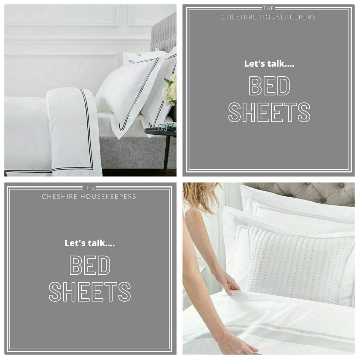 TCHouskeepers's tweet photo. How often do you change your bedsheets?

#TheCheshireHousekeepers #Cheshire #Stockport #Manchester #Clean #CleanHome #Home #Hygiene #Health https://t.co/GafmO1HwxC