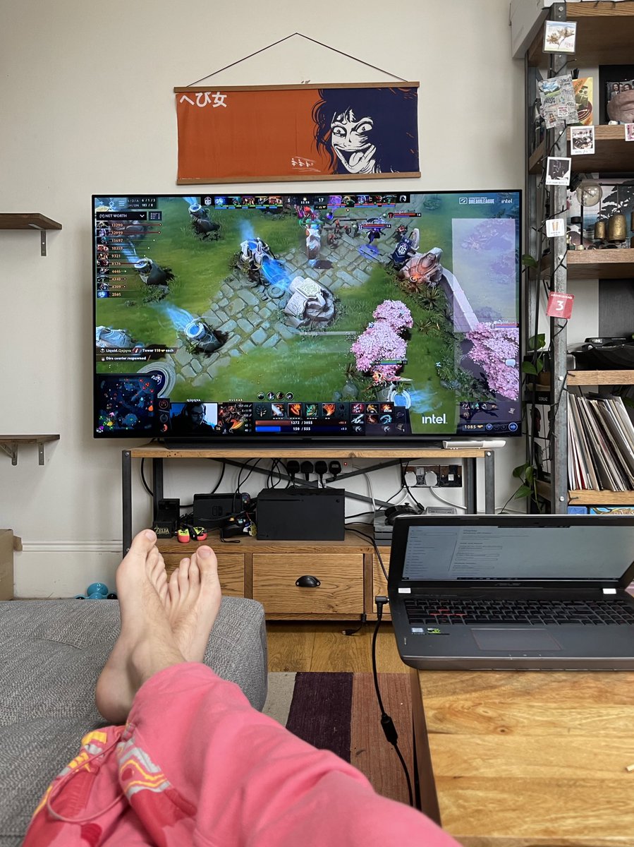asabfb's tweet photo. Quality morning Dota from @TeamLiquid tyvm. https://t.co/Y6GlalH7o2