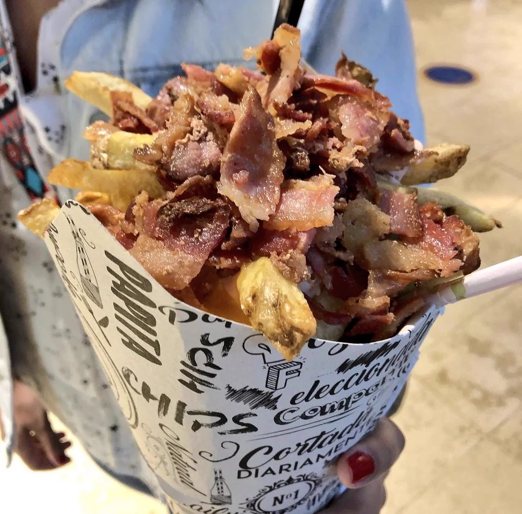 アメリカ飯の好きなところは？ふりかけ感覚でベーコンを使うところwww