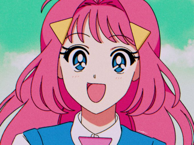 「90年代風 ピンク髪」のTwitter画像/イラスト(新着)