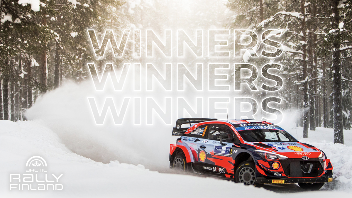 WE ARE THE WINNERS OF ARCTIC RALLY FINLAND! 👊🏆

#ArcticRallyFinland #WRC #goOtt #TanakFanArmy