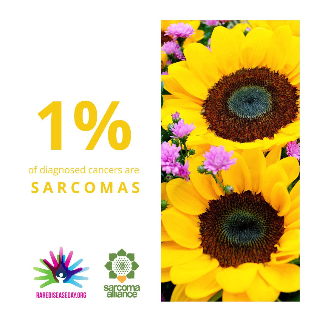 It's #RareDiseaseDay, a day to raise awareness for rare diseases—including sarcoma! Will you join us in sharing the message?