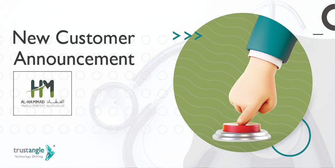 trustangle's tweet image. trustangle is pleased to announce the launch of new project with our distinguished customer “Al Hammad Medical”. Our sincere gratitude &amp;amp; appreciation for all the hard work and dedication provided by both parties to complete this successful project. 

 #new_projects #hr_system #HR